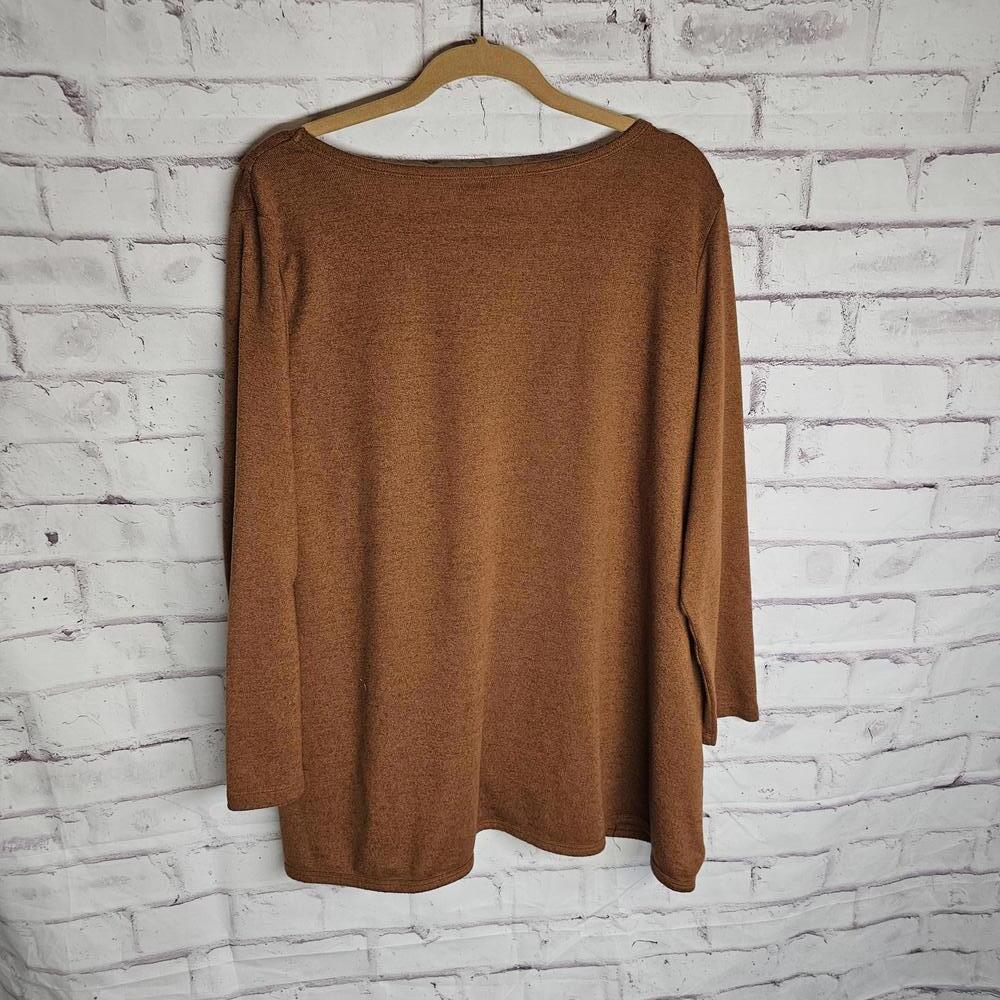 Avenue Brown Sweater - Picture 3 of 5